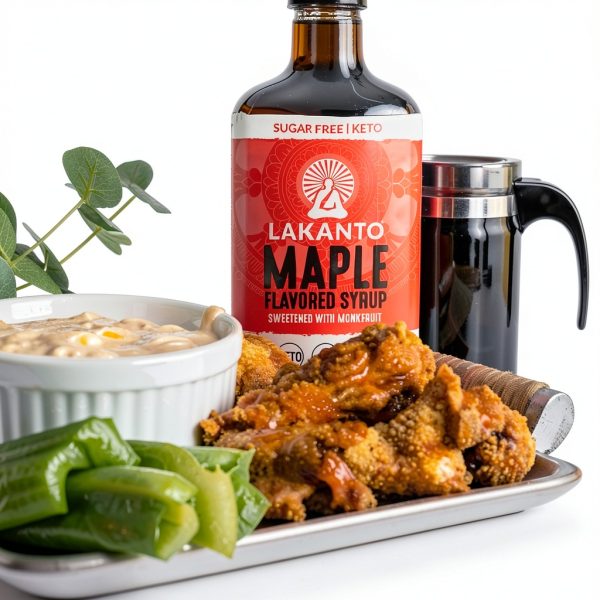 Lakanto Sugar Free Maple Syrup Keto Vegan Pancake Topping-4