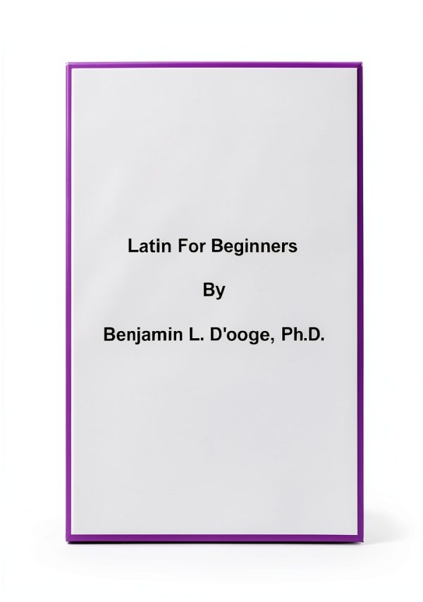 Plain Label Books Latin Kindle eBook 470 Page Guide-0