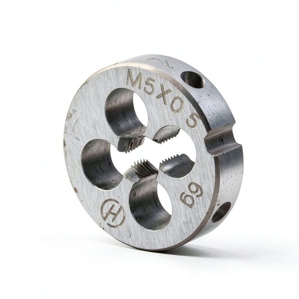 TOP-VIGOR M5 x 0.5mm Metric Tap and Die Set Right Hand Steel Threading-3