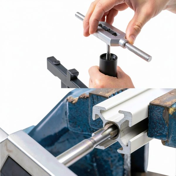 TOP-VIGOR M5 x 0.5mm Metric Tap and Die Set Right Hand Steel Threading-5