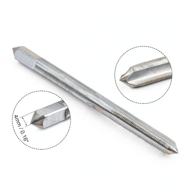 TOP-VIGOR M5 x 0.5mm Metric Tap and Die Set Right Hand Steel Threading-1